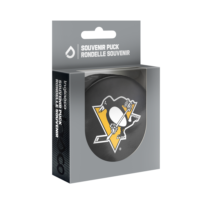 NHL Pittsburgh Penguins Classic Souvenir Collector Hockey Puck
