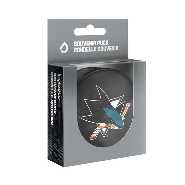 NHL San Jose Sharks Classic Souvenir Collector Hockey Puck
