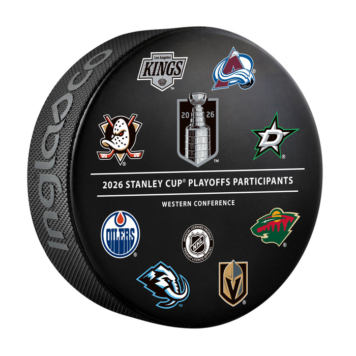 NHL 2026 Stanley Cup Playoffs All Participants Souvenir Collector Puck