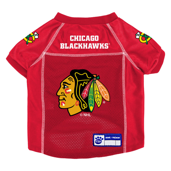 NHL Chicago Blackhawks Pet Jersey Large