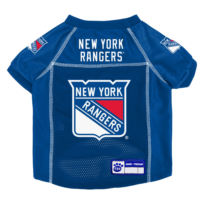 NHL New York Rangers Pet Jersey Large