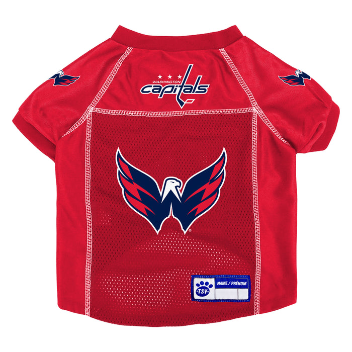 NHL Washington Capitals Pet Jersey Extra Large