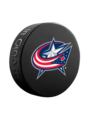 NHL Columbus Blue Jackets Classic Souvenir Collector Hockey Puck