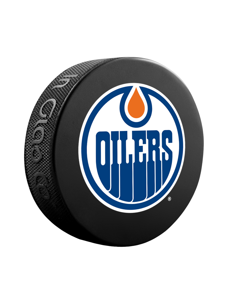 NHL Edmonton Oilers Classic Souvenir Collector Hockey Puck