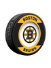 NHL Boston Bruins Retro Souvenir Collector Hockey Puck