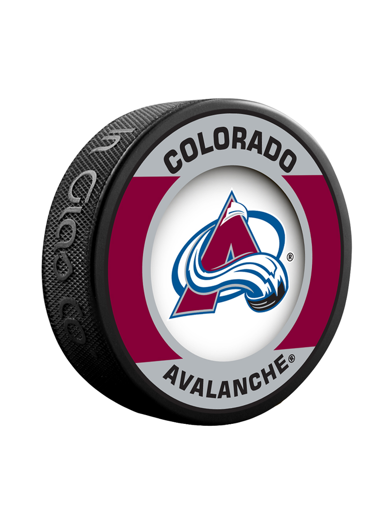 NHL Colorado Avalanche Retro Souvenir Collector Hockey Puck