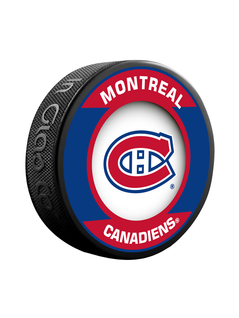 NHL Montreal Canadiens Retro Souvenir Collector Hockey Puck