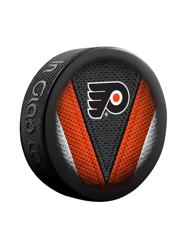 NHL Philadelphia Flyers Stitch Souvenir Collector Hockey Puck