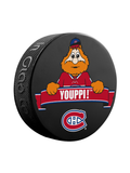 NHL Montreal Canadiens Mascot Souvenir Hockey Puck