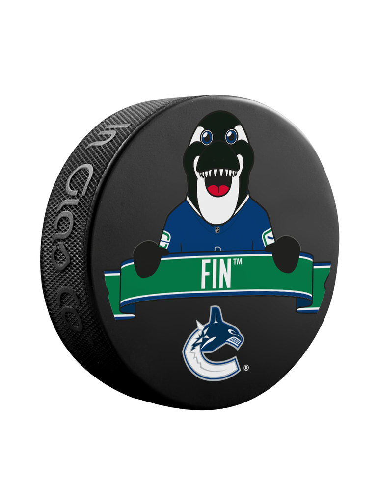 NHL Vancouver Canucks Mascot Souvenir Hockey Puck