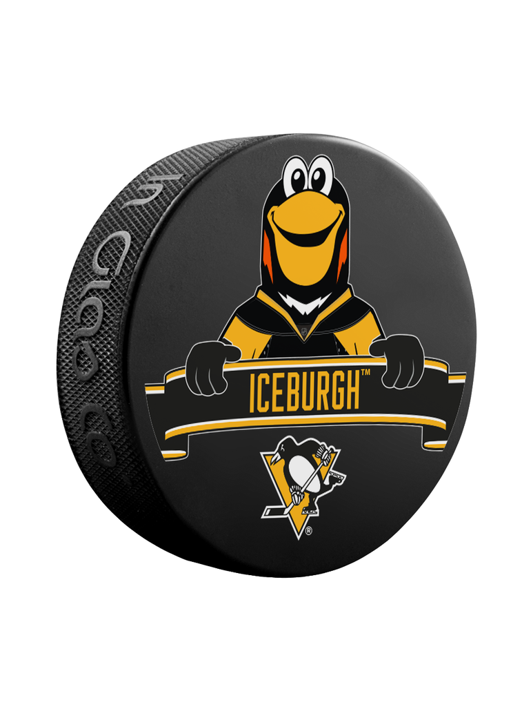 NHL Pittsburgh Penguins Mascot Souvenir Hockey Puck