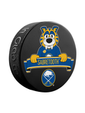 NHL Buffalo Sabres Mascot Souvenir Hockey Puck
