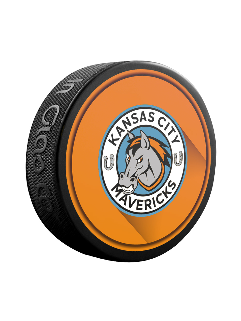 ECHL Kansas City Mavericks Classic Souvenir Hockey Puck