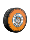 ECHL Kansas City Mavericks Classic Souvenir Hockey Puck