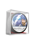 NHLPA Nikita Kucherov #86 Tampa Bay Lightning Souvenir Collector Hockey Puck In Cube