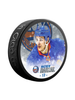 NHLPA Matthew Barzal #13 New York Islanders Special Edition Glitter Puck In Cube