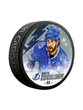 NHLPA Nikita Kucherov #86 Tampa Bay Lightning Special Edition Glitter Puck In Cube