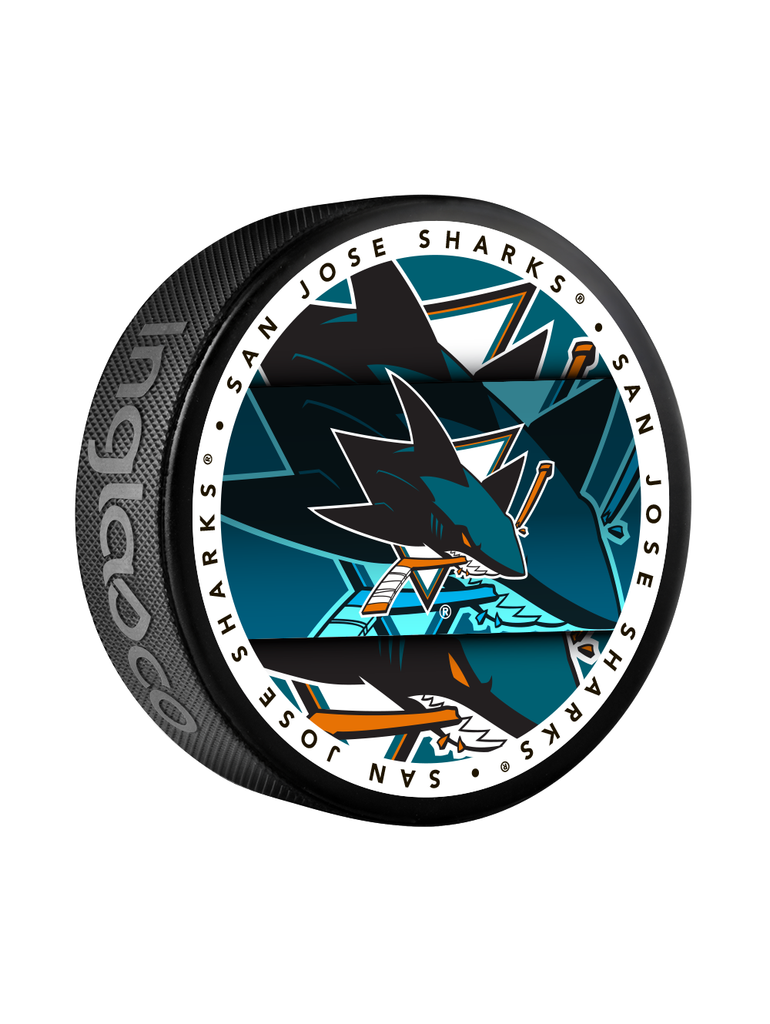 NHL San Jose Sharks Medallion Souvenir Collector Hockey Puck