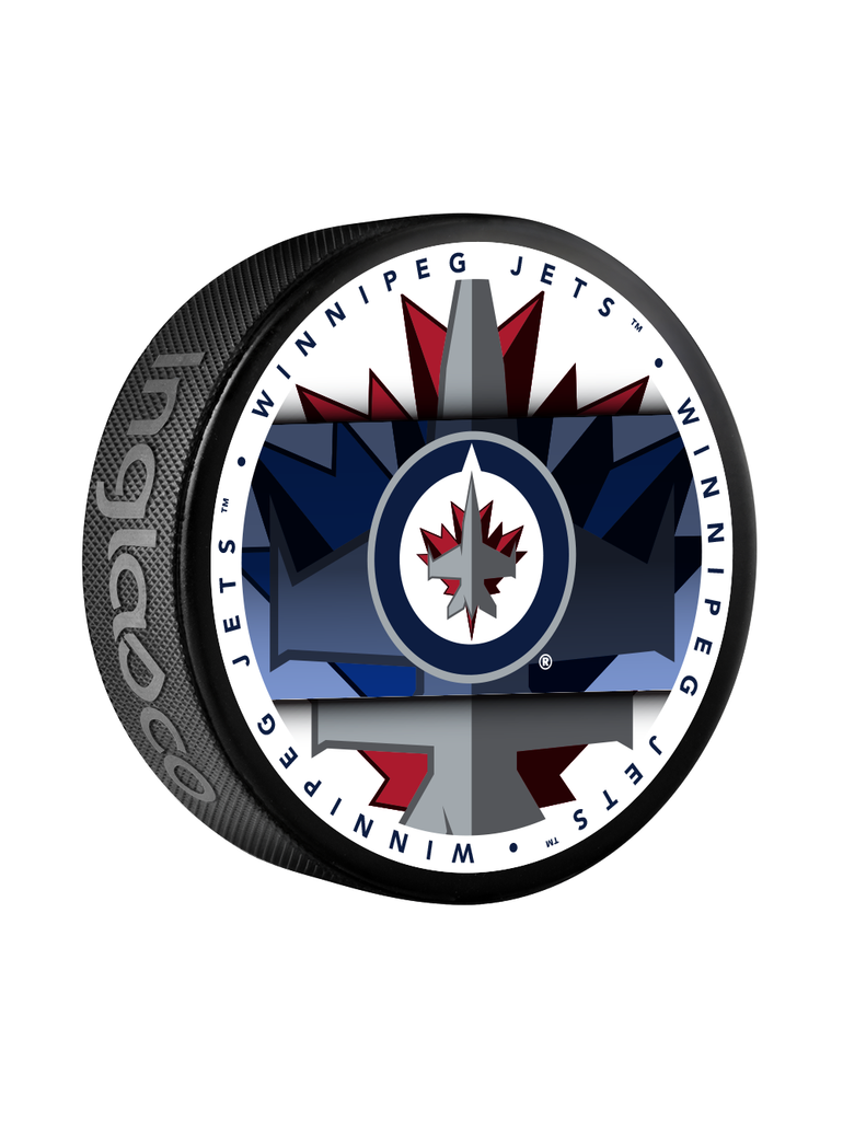 NHL Winnipeg Jets Medallion Souvenir Collector Hockey Puck