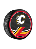NHL Calgary Flames Reverse Retro Jersey 2022 Souvenir Collector Hockey Puck