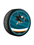 NHL San Jose Sharks Reverse Retro Jersey 2022 Souvenir Collector Hockey Puck