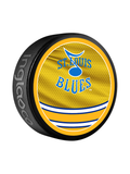 NHL St. Louis Blues Reverse Retro Jersey 2022 Souvenir Collector Hockey Puck