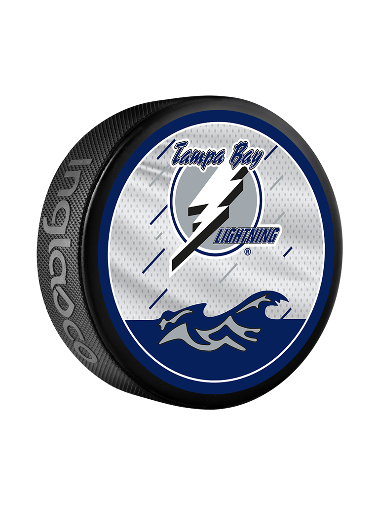 NHL Tampa Bay Lightning Reverse Retro Jersey 2022 Souvenir Collector Hockey Puck