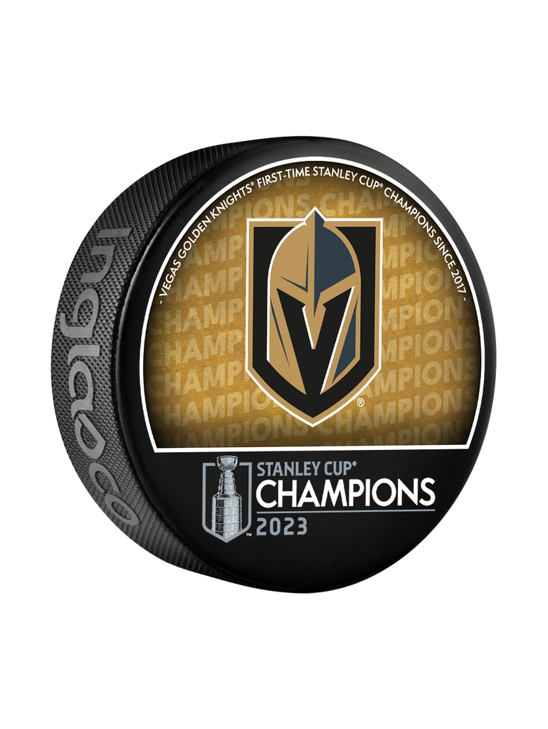 NHL 2023 Vegas Golden Knights Stanley Cup Champions Souvenir Hockey Puck