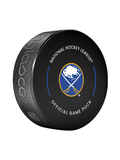 NHL Buffalo Sabres Officially Licensed 2023-2024 Team Game Puck Design In Cube - New Fan Pink