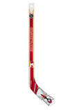 NHL Calgary Flames Mascot White Plastic Player Mini Stick