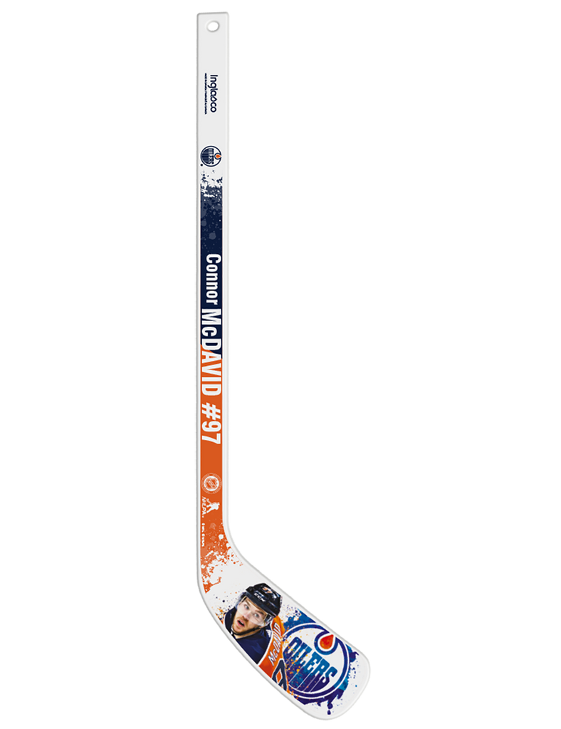 NHLPA Connor McDavid #97 Edmonton Oilers Wood Player Mini Stick