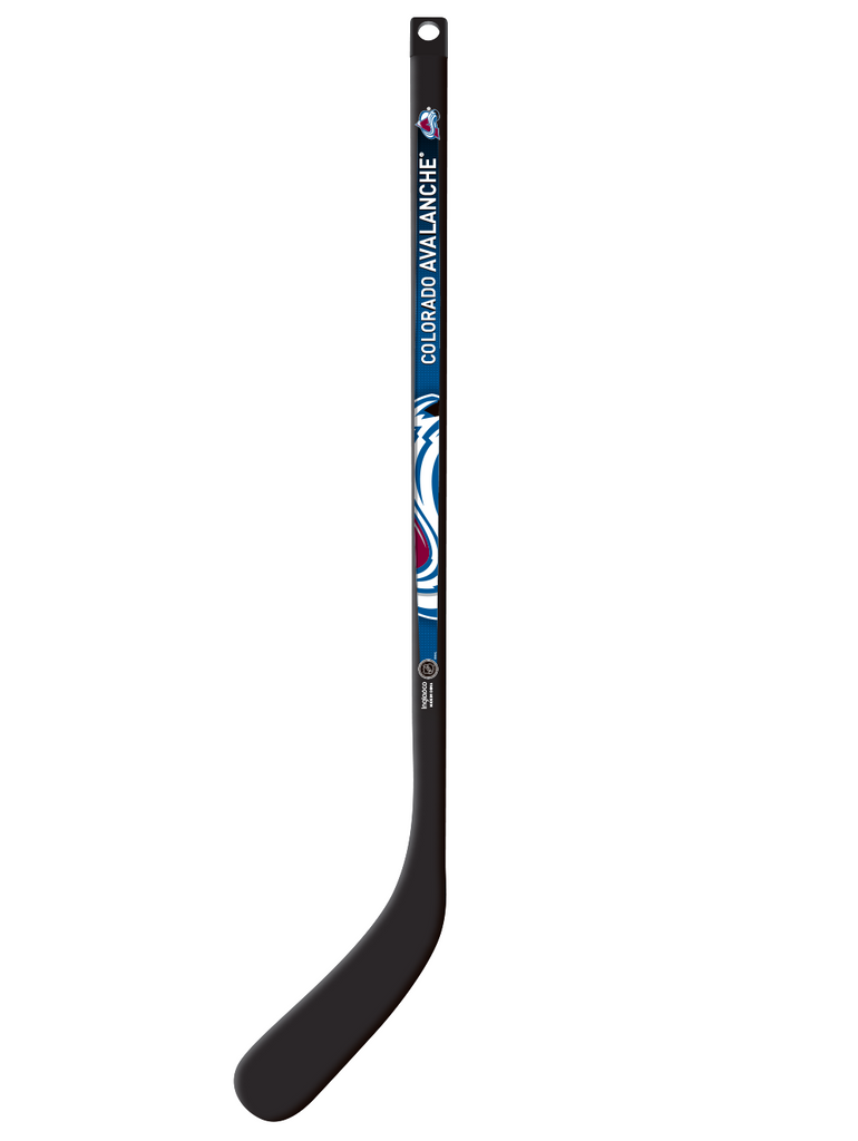 NHL Colorado Avalanche Plastic Player Mini Stick- Right Curve