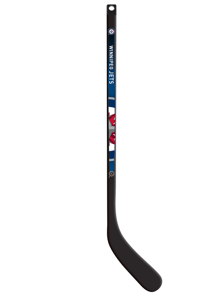 NHL Winnipeg Jets Plastic Player Mini Stick- Left Curve