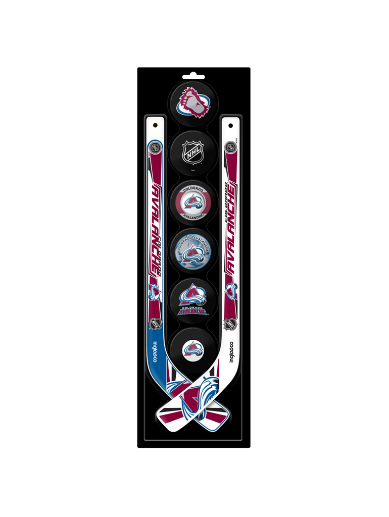 NHL Colorado Avalanche FaceOff 8-Pack Action Set