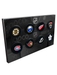 NHL Mini Hockey Puck Tabletop Display. This mini puck collection features all 8 Atlantic Division NHL Teams- collect all four divisions!