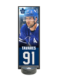 NHLPA John Tavares #91 Toronto Maple Leafs Deco Plaque And Hockey Puck Holder Set
