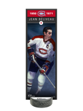 NHLAA Alumni Jean Beliveau Montreal Canadiens Deco Plaque And Hockey Puck Holder Set