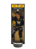 NHLAA Alumni Mario Lemieux Pittsburgh Penguins Deco Plaque And Hockey Puck Holder Set