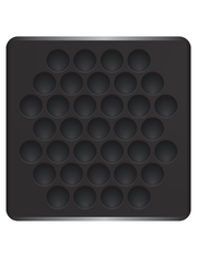 Hockey Puck Presentation Wall Plaque. Proudly Display 35 Pucks